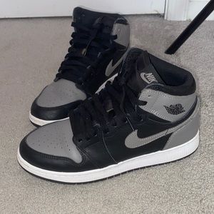Shadow Grey Jordan Retro 1s